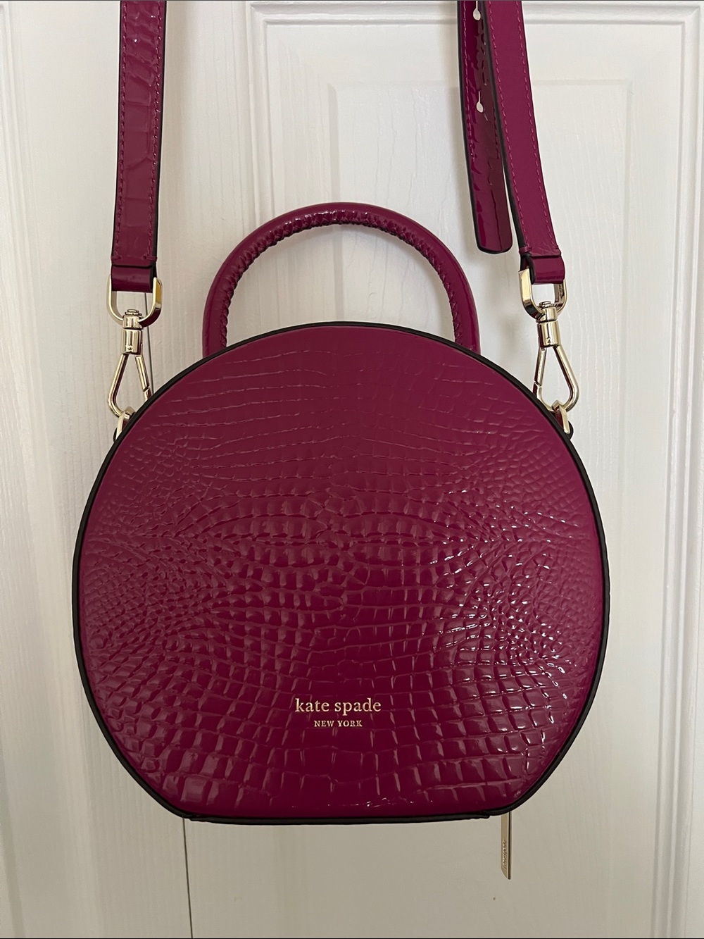 Kate Spade Crossbody Bag - Raspberry - Picture 3 of 3